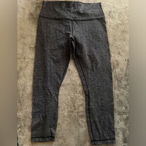 Lululemon wonder under lined leggings